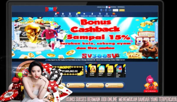 Kunci Sukses Bermain Judi Online: Menemukan Bandar yang Terpercaya